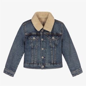 Polo Ralph Lauren Kids Fleece Lined Denim Trucker Jean Jacket 3Т